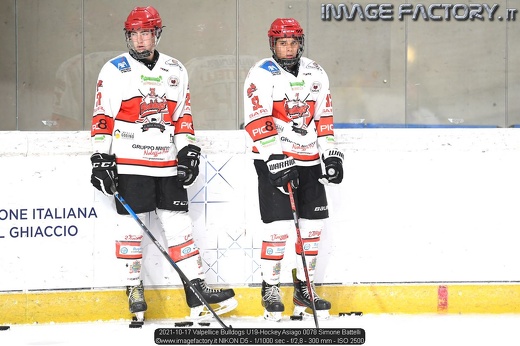 2021-10-17 Valpellice Bulldogs U19-Hockey Asiago 0078 Simone Battelli